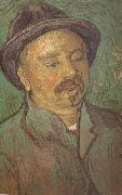 Vincent Van Gogh Portrait of a One-Eyed Man (nn04). oil